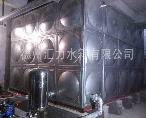 河北滄州不銹鋼水箱工程